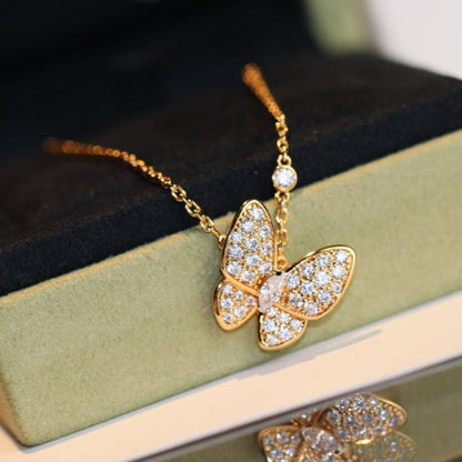 Miro BUTTERFLY DIAMOND NECKLACE