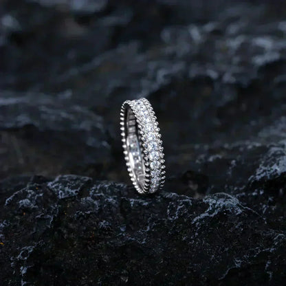 Miro PERLEE DIAMOND SILVER RING