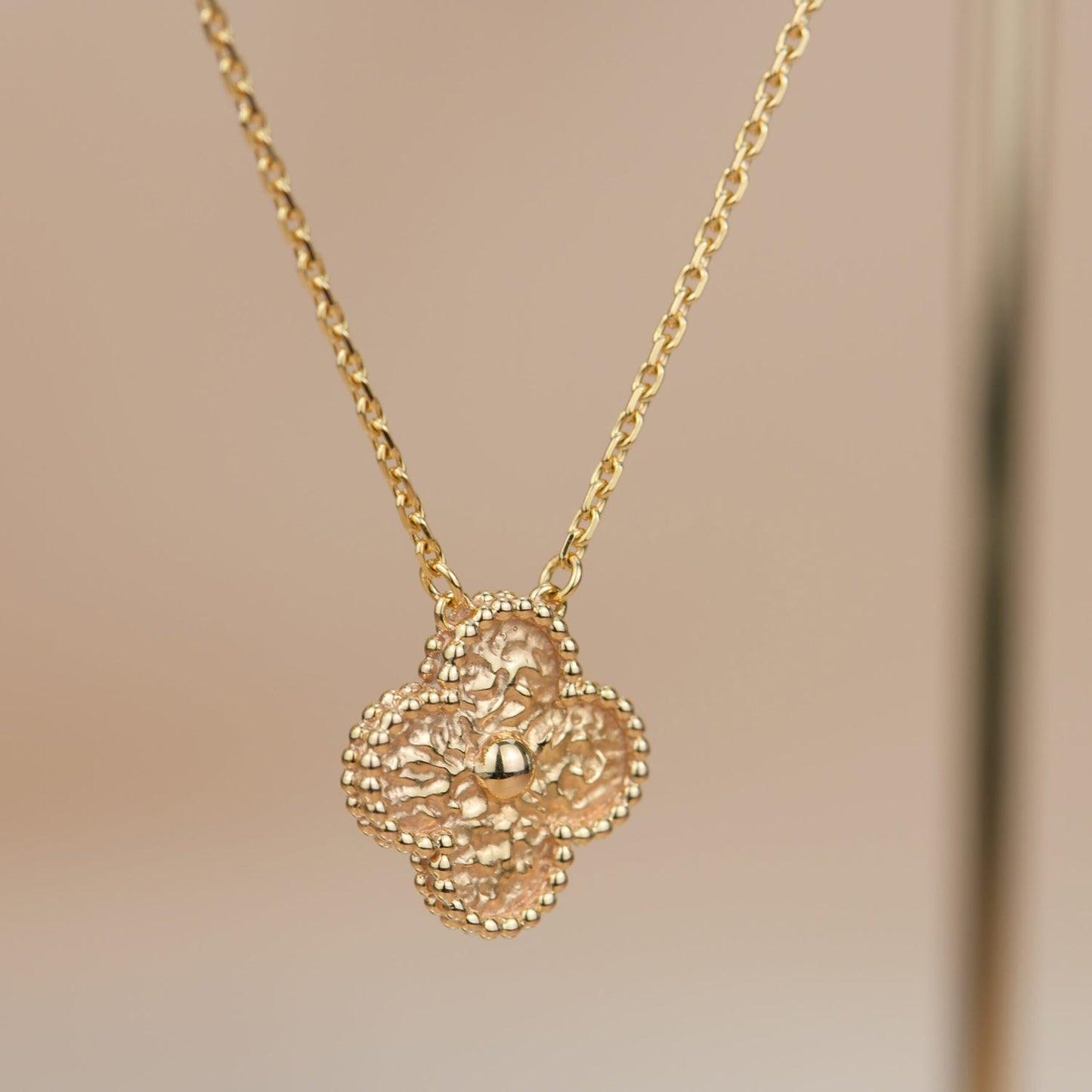 Miro CLOVER 15MM  BRONZING NECKLACE