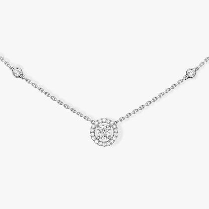 [Miro ]Diamond Necklace 0,20ct Brilliant Shape Joy