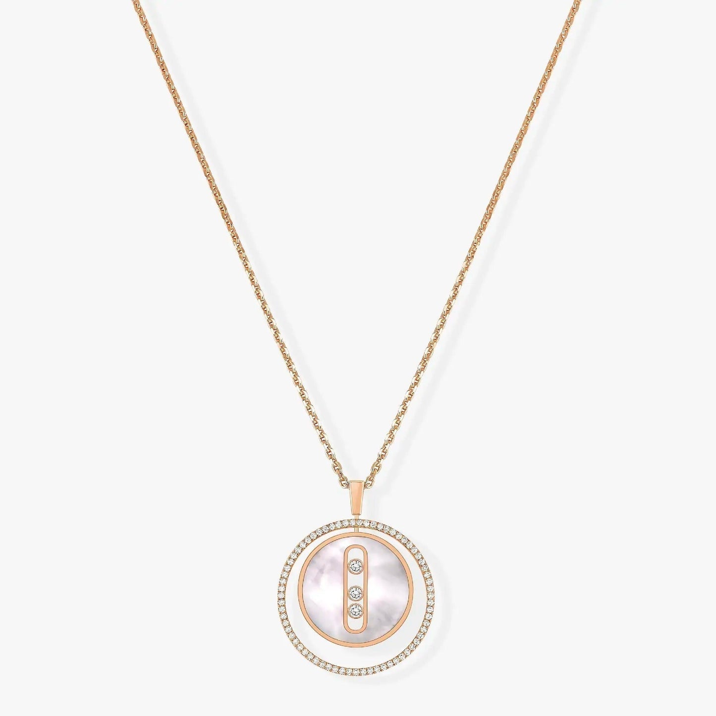 [Miro ]Miro  MOVE MM NACRE BLANCHE DIAMOND NECKLACE
