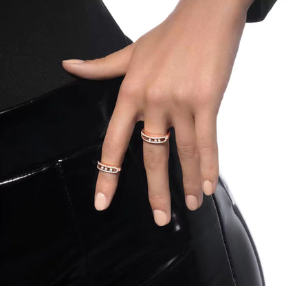 [Miro ] Baby Move Gold Diamond Pave_ Ring