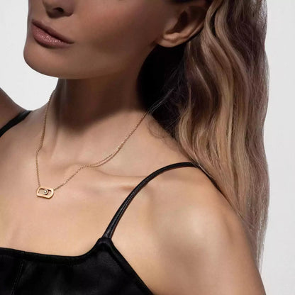 [Miro ]So Move Diamond Necklace in Gold