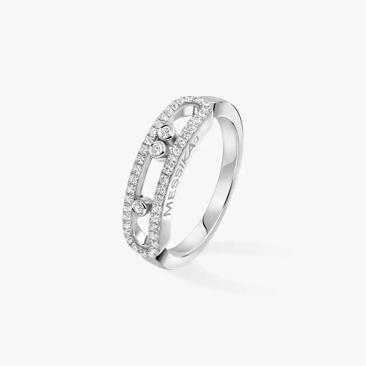 [Miro ] Baby Move Gold Diamond Pave_ Ring
