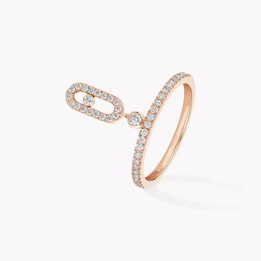 [Miro ]Move Uno Diamond Ring