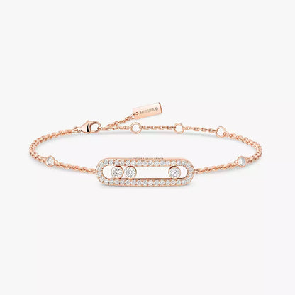 [Miro ]Pavé Baby Move Diamond Bracelet