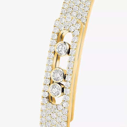 [Miro ]Move Noa Full Pavé Diamond Bangle Bracelet