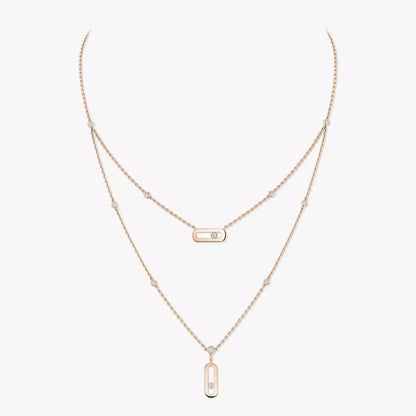 [Miro ] Move Uno Diamond Necklace