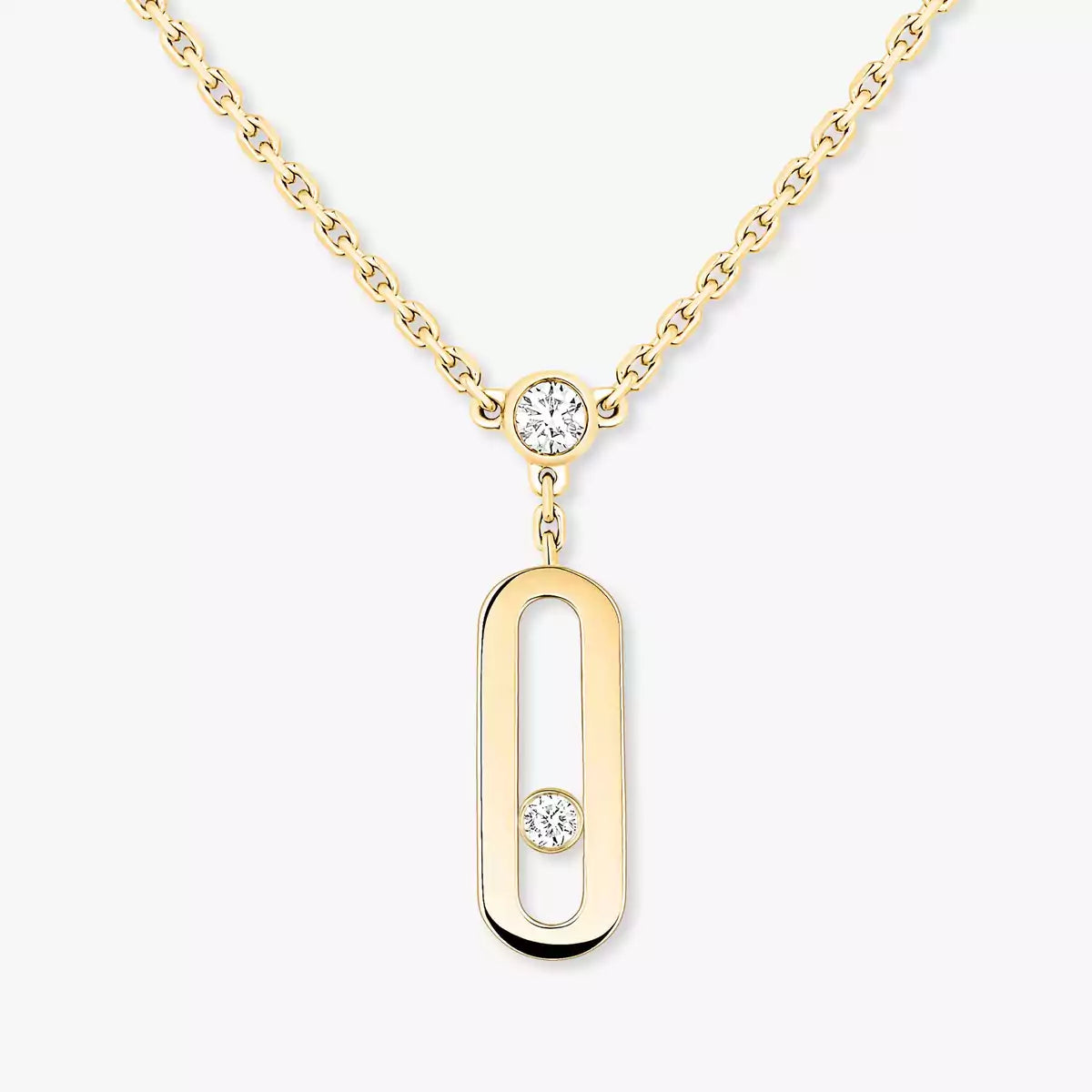 [Miro ] Move Uno Diamond Necklace