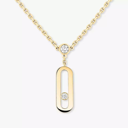 [Miro ] Move Uno Diamond Necklace