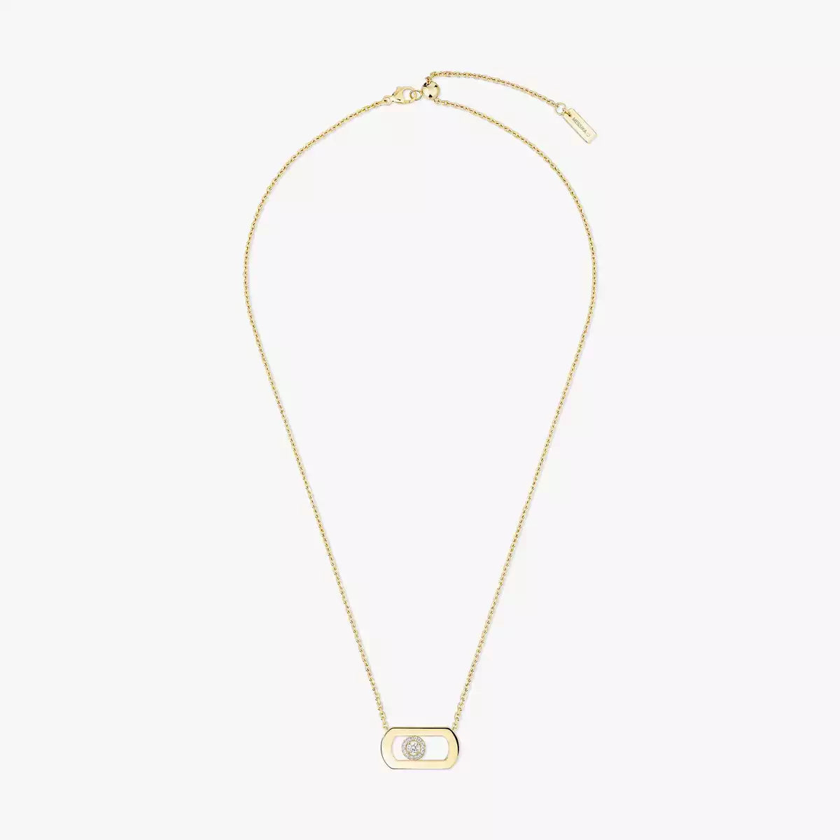 [Miro ]So Move Diamond Necklace in Gold