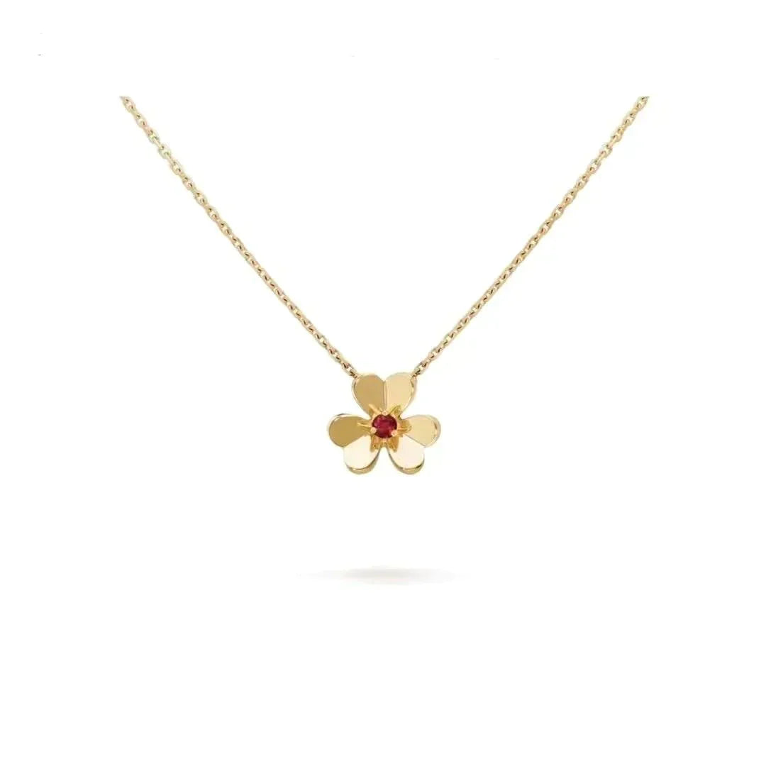 Miro FRIVOLE GOLD FLOWER NECKLACE